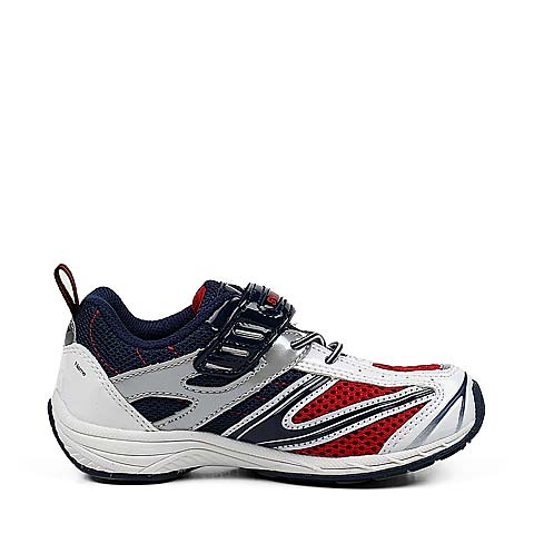 日本潮牌  SYUNSOKU/瞬足春秋季白色网布男小童运动鞋07300