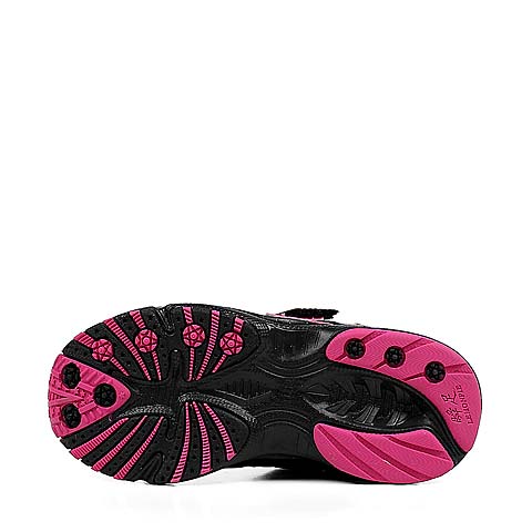 日本潮牌  SYUNSOKU/瞬足春秋季黑色网布女小童运动鞋09142