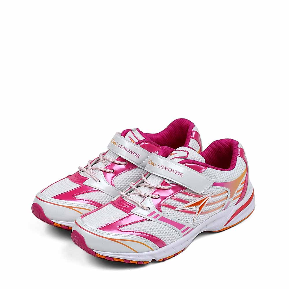 日本潮牌  SYUNSOKU/瞬足2013春季白色网布女中童运动鞋09152