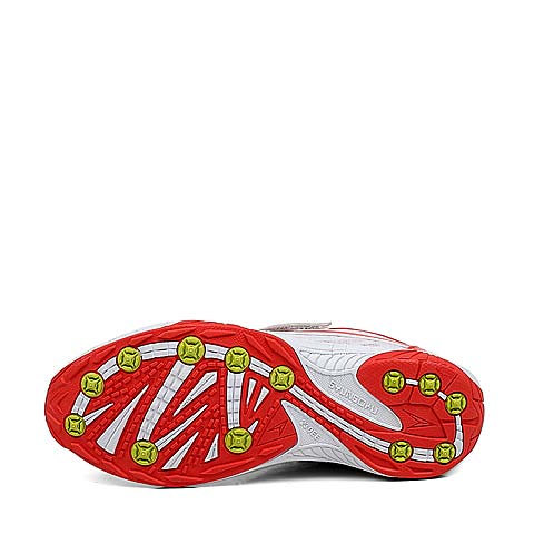 日本潮牌  SYUNSOKU/瞬足春秋季桔色网布女中童运动鞋09322