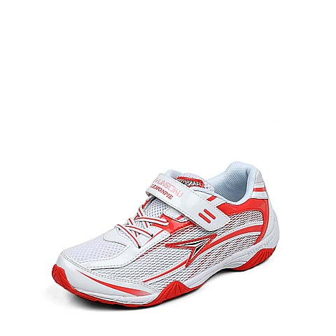 日本潮牌  SYUNSOKU/瞬足春秋季桔色网布女中童运动鞋09322