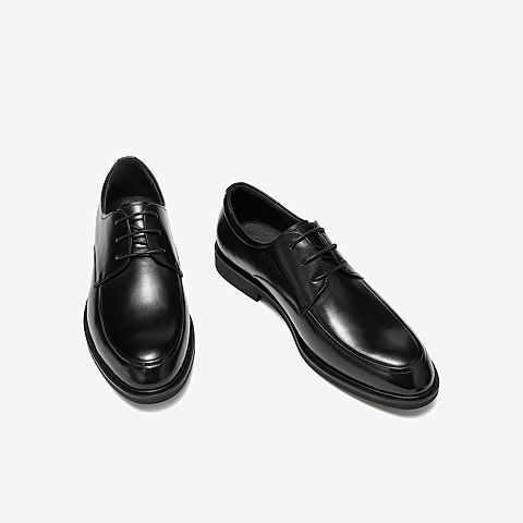 Tata/他她2020秋牛皮革德比鞋商务时尚正装男单鞋DSQN3CM0