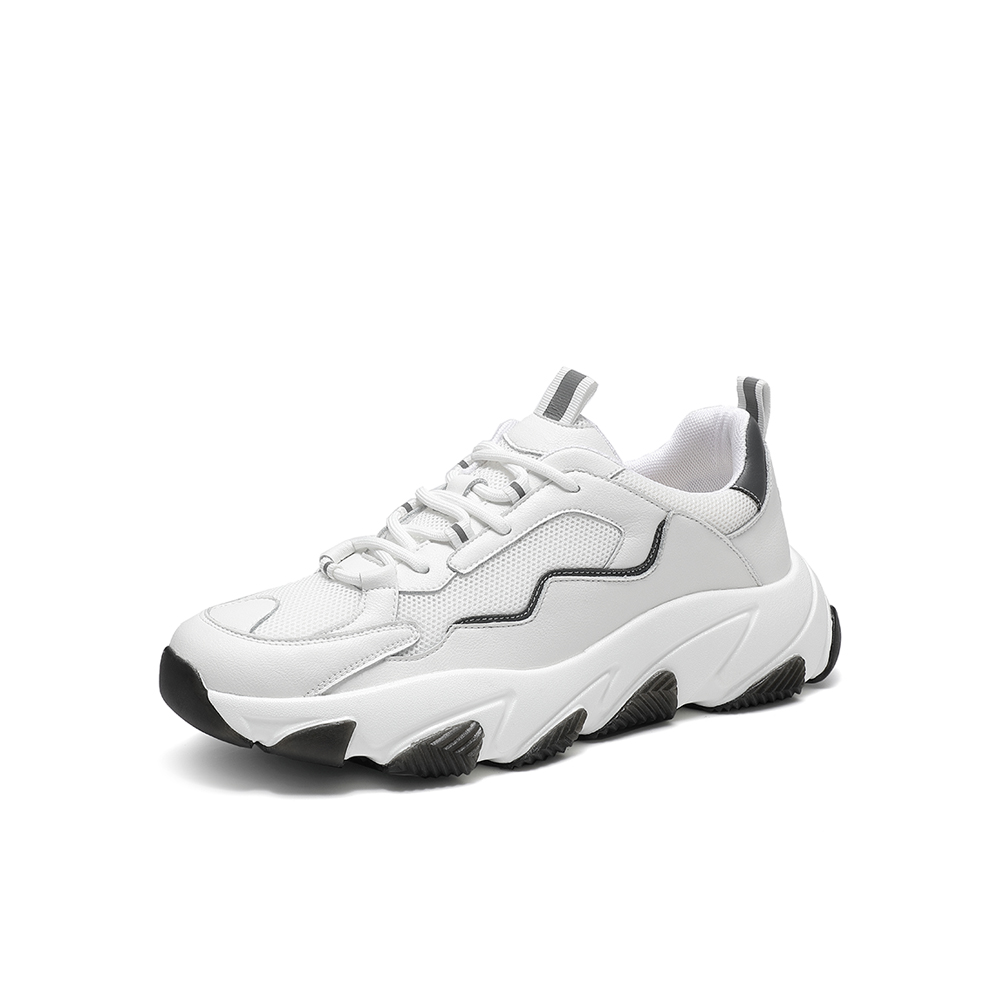 Tata他她2020秋专柜同款拼接网面鞋老爹鞋运动休闲男鞋DSQN9CM0