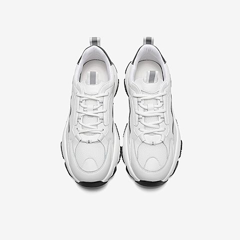 Tata他她2020秋专柜同款拼接网面鞋老爹鞋运动休闲男鞋DSQN9CM0