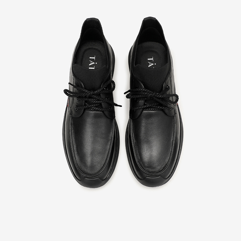 Tata/他她2020冬专柜同款绑带平底鞋拼接休闲鞋男鞋22720DM0