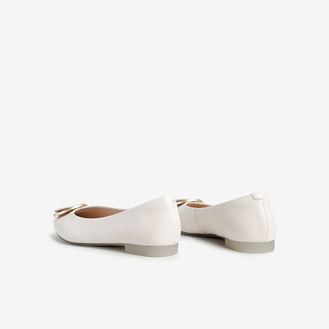 Tata/他她2021春专柜同款甜美饰扣舒适低跟单鞋浅口女鞋7ME01AQ1