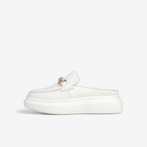 Tata/他她2021春后空穆勒鞋厚底包头拖休闲女鞋新款Y3I01AH1