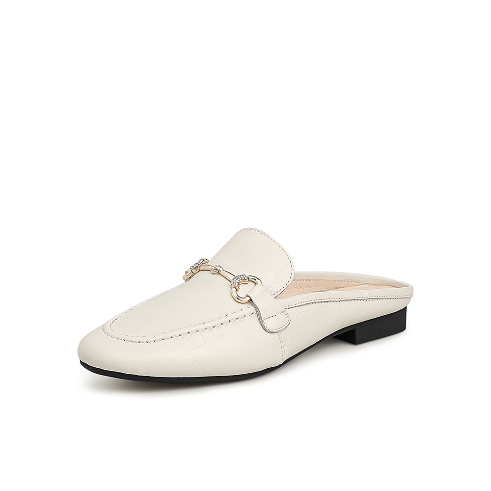 Tata/他她2021夏专柜同款时尚马衔扣穆勒鞋后空凉鞋女WYB03BH1