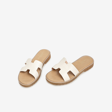 Tata/他她2021夏专柜同款时尚休闲一字拖百搭拖鞋新Y5H02BT1