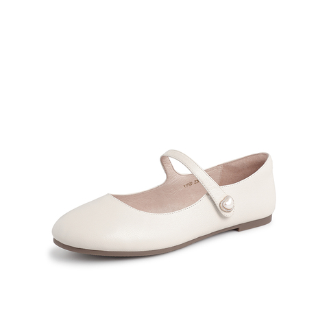 Tata/他她2021春专柜同款时尚甜美玛丽珍鞋百搭女单鞋新YXP02AQ1