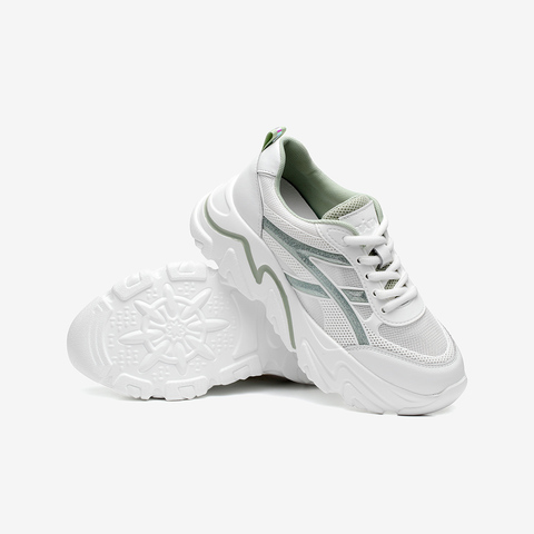 Tata/他她2021夏商场同款网面老爹鞋厚底女休闲鞋新Y9A01BM1