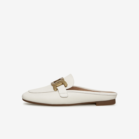 Tata/他她2021夏时尚低跟后空凉鞋舒适穆勒鞋女新款7QC02BH1