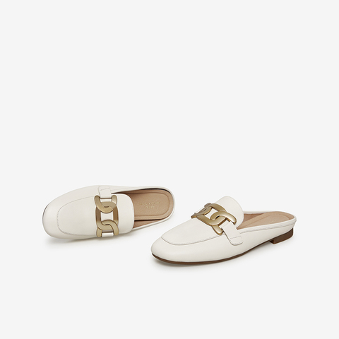 Tata/他她2021夏时尚低跟后空凉鞋舒适穆勒鞋女新款7QC02BH1