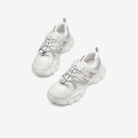 Tata/他她2021秋时尚拼接厚底休闲老爹鞋百搭新款女鞋GZT06CM1