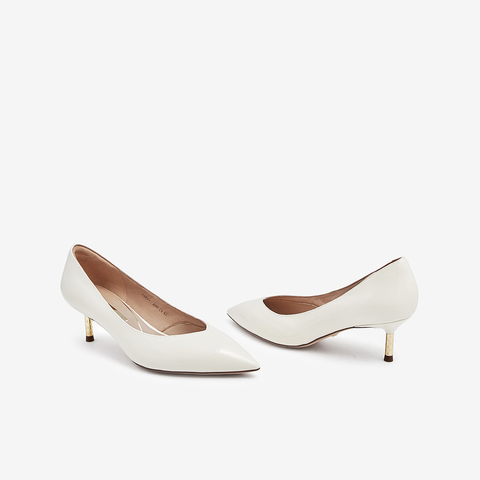 Tata/他她2022春商场同款时尚尖头细跟浅口单鞋女鞋新7SF01AQ2