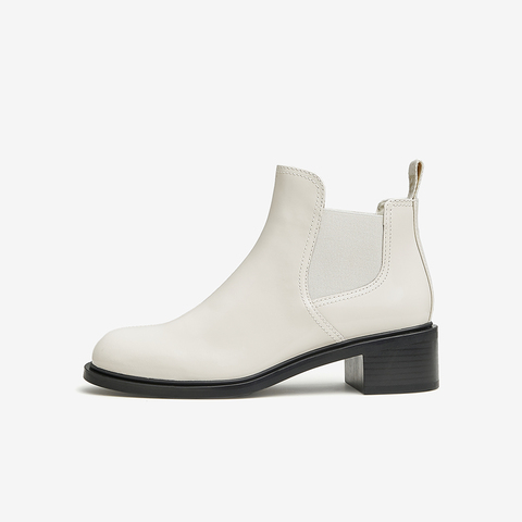 Tata/他她2022冬商场同款时尚经典百搭切尔西低靴新款7XF41DD2