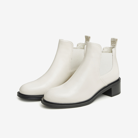 Tata/他她2022冬商场同款时尚经典百搭切尔西低靴新款7XF41DD2