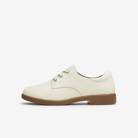 Tata/他她2023春商场同款时尚休闲纯色系带单鞋女新款7BJ28AM3