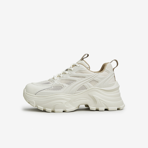 Tata/他她2023夏商场同款休闲纯色厚底老爹鞋女新款GKEA1BM3