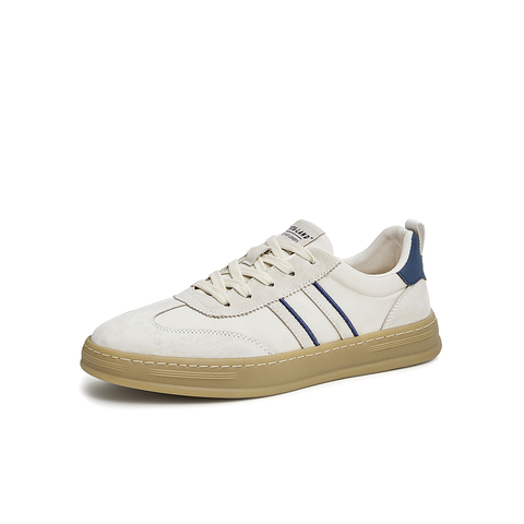 Tata/他她2023夏时尚百搭系带拼接休闲板鞋男新款PWV01BM3