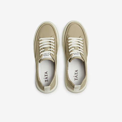 Tata/他她2023夏商场同款时尚潮流百搭板鞋男鞋新款VWR01BM3