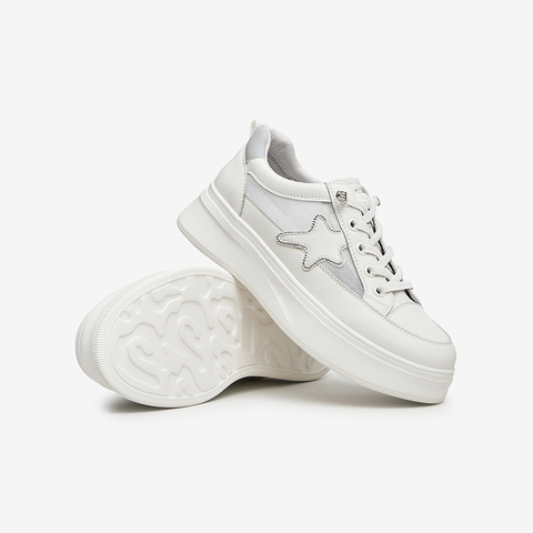 Tata/他她2023夏商场同款时尚百搭休闲板鞋女鞋新款WJN16BM3