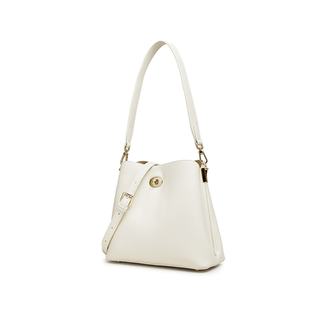 Tata/他她2023秋时尚简约百搭单肩水桶包新款NB324CX3