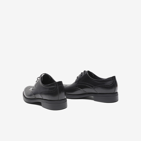 Tata/他她2023春时尚英伦风布洛克商务正装男单鞋NEL01AM3