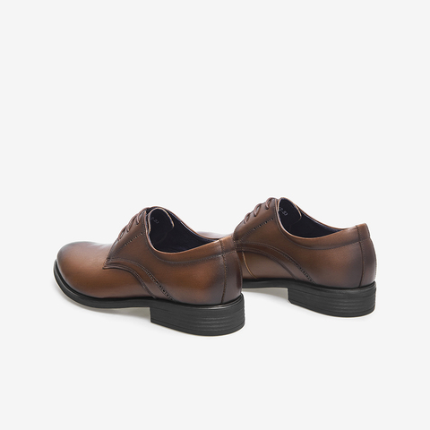 Tata/他她2023新款牛皮革绑带商务鞋德比鞋男皮鞋DSCN3AM3