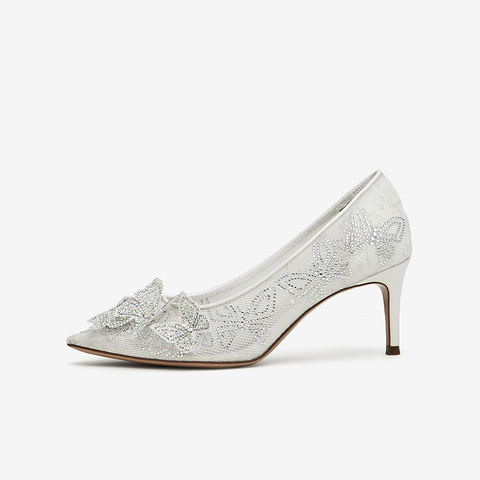 Tata/他她2023夏商场同款时尚潮流百搭高跟单鞋女新款7DDP8BQ3