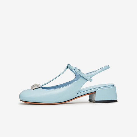 Tata/他她2023夏商场同款奈美兔联名时尚后空凉鞋新款7OA05BH3