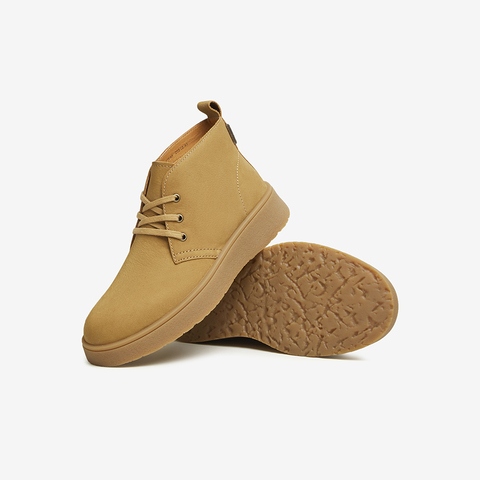 Tata/他她2023冬简约纯色百搭休闲低靴男新款72F40DD3