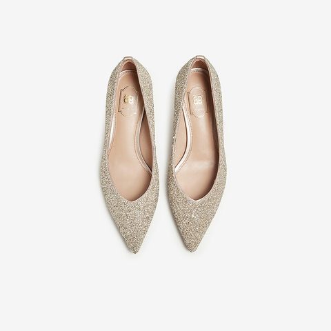 Tata/他她2023秋商场同款时尚简约细跟浅口单鞋女新款7RXA3CQ3