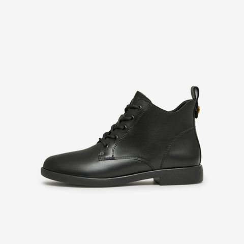 Tata/他她2023冬商场同款时尚软面牛皮百搭马丁靴新款7BJ43DD3