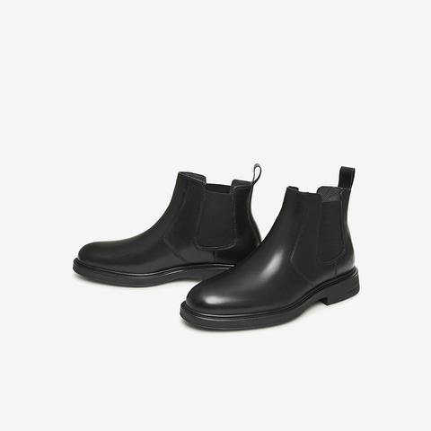 Tata/他她2023冬商场同款时尚休闲皮革男靴新款21040DD3