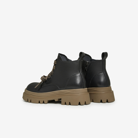 Tata/他她2023冬商场同款时尚休闲撞色甜美风女靴WE901DD3