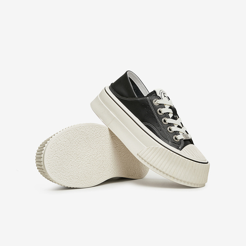 【唯品专销】Tata/他她2024春时尚简约百搭休闲板鞋女新款DWAK1AM4