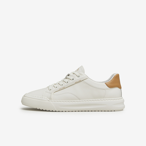 Tata/他她2024春商场同款休闲百搭时尚休闲板鞋男新款PBW05AM4