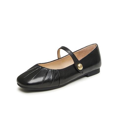 Tata/他她2024春商场同款时尚休闲百搭浅口单鞋女新款Y8GA5AQ4