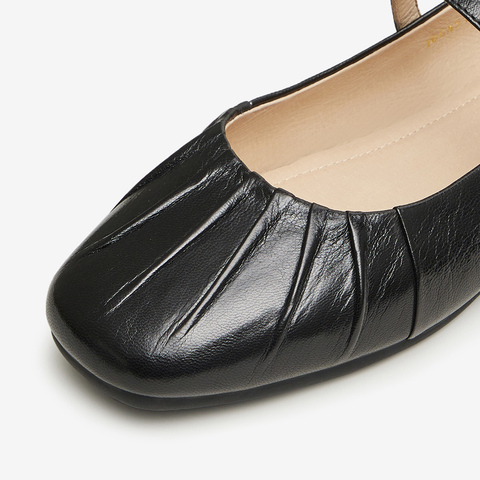 Tata/他她2024春商场同款时尚休闲百搭浅口单鞋女新款Y8GA5AQ4