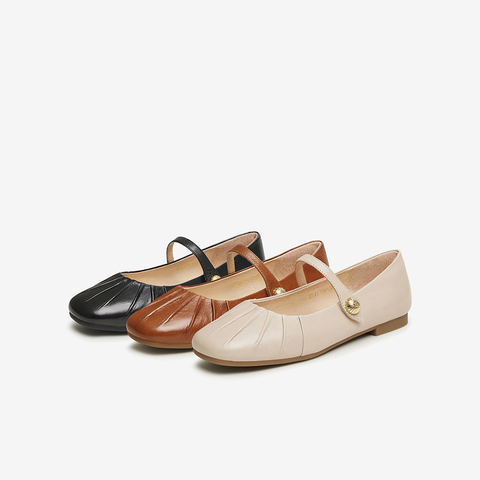 Tata/他她2024春商场同款时尚休闲百搭浅口单鞋女新款Y8GA5AQ4