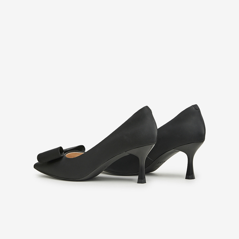 Tata/他她2024春商场同款时尚简约细跟浅口单鞋女新款UCS02AQ4