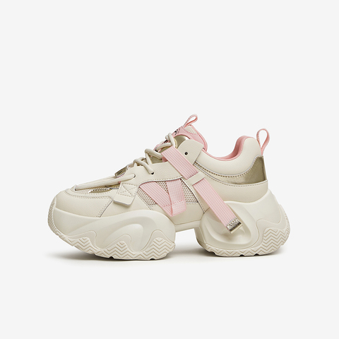 Tata/他她2024夏时尚简约休闲百搭女老爹鞋新款DGAF2BM4