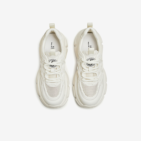 Tata/他她2024夏时尚简约休闲百搭女老爹鞋新款WOG16BM4