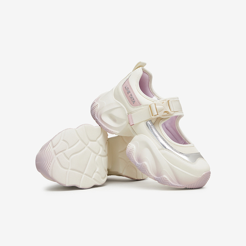 Tata/他她2024夏厚底时尚简约休闲浅口女单鞋新款3ER01BQ4