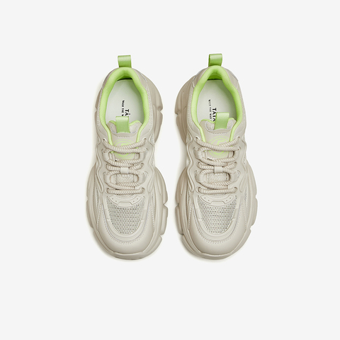 Tata/他她2024夏时尚简约休闲百搭女老爹鞋新款WOG16BM4