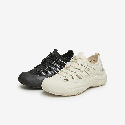 Tata/他她2024夏商场同款时尚运动女后空凉鞋女新款WZE04BH4