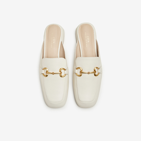 Tata/他她2024春休闲包头穆勒鞋半拖鞋凉拖鞋女新款7IDA8AH4