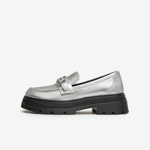 TATA/他她2024春时尚休闲潮流百搭纯色圆头女新款7FN36AA4