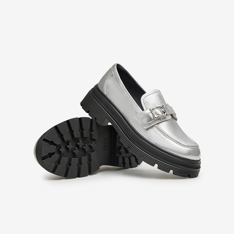 TATA/他她2024春时尚休闲潮流百搭纯色圆头女新款7FN36AA4